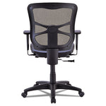 Alera Elusion Series Mesh Mid-Back Swivel/Tilt Chair, Supports Up to 275 lb, 17.9" to 21.6" Seat Height, Black