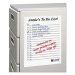 Self-Stick Dry Erase Sheets, 8.5 x 11, White Surface, 25/Box