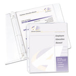 Super Heavyweight Poly Sheet Protectors, Non-Glare, 2", 11 x 8.5, 50/Box