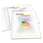 High Capacity Polypropylene Sheet Protectors, Clear, 50", 11 x 8.5, 25/BX