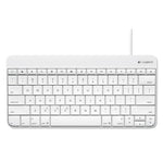 Wired Keyboard for iPad, Apple Lightning, White