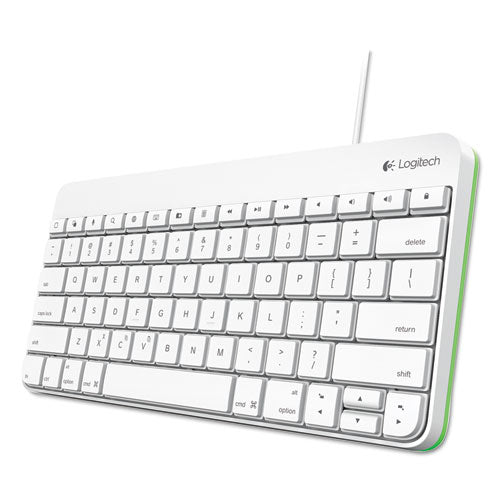 Wired Keyboard for iPad, Apple Lightning, White