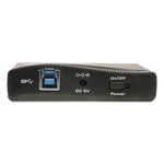 USB 3.0 SuperSpeed Hub, 4 Ports, Black