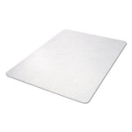 EconoMat All Day Use Chair Mat for Hard Floors, Rolled Packed, 45 x 53, Clear