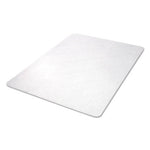 EconoMat All Day Use Chair Mat for Hard Floors, Rolled Packed, 45 x 53, Clear