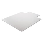 DuraMat Moderate Use Chair Mat for Low Pile Carpet, 45 x 53 with Lip, Clear