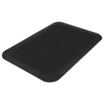 Pro Top Anti-Fatigue Mat, PVC Foam/Solid PVC, 24 x 36, Black