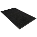 Platinum Series Indoor Wiper Mat, Nylon/Polypropylene, 48 x 72, Black