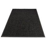 Platinum Series Indoor Wiper Mat, Nylon/Polypropylene, 36 x 60, Black