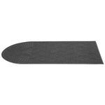 EcoGuard Diamond Floor Mat, Single Fan, 36 x 72, Charcoal