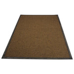 WaterGuard Indoor/Outdoor Scraper Mat, 36 x 120, Brown