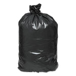 Linear Low-Density Can Liners, 30 gal, 0.71 mil, 30" x 36", Black, 25 Bags/Roll, 10 Rolls/Carton