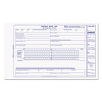 Driver's Daily Log Book, Two-Part Carbonless, 8.75 x 5.38, 31 Forms Total