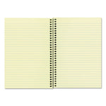 Single-Subject Wirebound Notebooks, Narrow Rule, Brown Paperboard Cover, (80) 8.25 x 6.88 Sheets