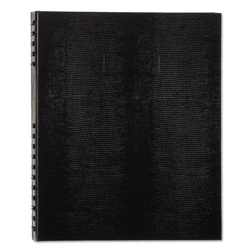 NotePro Notebook, 1-Subject, Medium/College Rule, Black Cover, (150) 11 x 8.5 Sheets