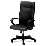 Ignition Series Executive High-Back Chair, Supports Up to 300 lb, 17.38" to 21.88" Seat Height, Black