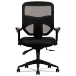 VL532 Mesh High-Back Task Chair, Supports Up to 250 lb, 17" to 20.5" Seat Height, Black