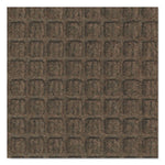 Super-Soaker Wiper Mat with Gripper Bottom, Polypropylene, 36 x 120, Dark Brown