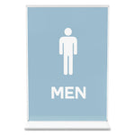 Classic Image Double-Sided Sign Holder, 5 x 7 Insert, Clear