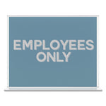 Classic Image Double-Sided Sign Holder, 11 x 8.5 Insert, Clear