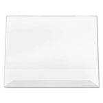 Classic Image Slanted Sign Holder, Landscaped, 11 x 8.5 Insert, Clear