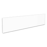 Superior Image Cubicle Nameplate Sign Holder, 8.5 x 2 Insert, Clear