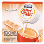 Liquid Coffee Creamer, Original, 0.38 oz Mini Cups, 180/Carton