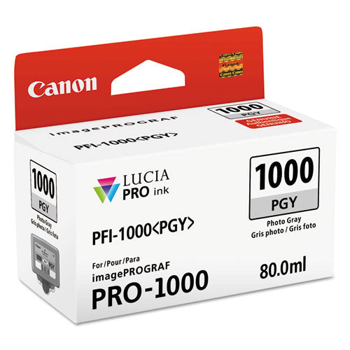 0553C002 (PFI-1000) Lucia Pro Ink, Photo Gray