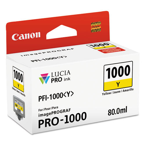 0549C002 (PFI-1000) Lucia Pro Ink, Yellow