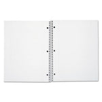 Spiral Notebook, 3-Hole Punched, 1-Subject, Medium/College Rule, Randomly Assorted Cover Color, (100) 11 x 8 Sheets