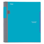 Advance Wirebound Notebook, Two Pockets, 1-Subject, Medium/College Rule, Randomly Assorted Cover Color, (100) 11 x 8.5 Sheets