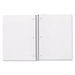 Spiral Notebook, 3-Hole Punched, 1-Subject, Wide/Legal Rule, Randomly Assorted Cover Color, (100) 10.5 x 7.5 Sheets