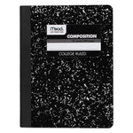 Square Deal Composition Book, Medium/College Rule, Black Cover, (100) 9.75 x 7.5 Sheets