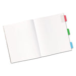 Ultra Tabs Repositionable Tabs, Standard: 2" x 1.5", 1/5-Cut, Assorted Colors (Blue, Green and Red), 48/Pack