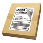 Shipping Labels w/ TrueBlock Technology, Inkjet Printers, 5.5 x 8.5, White, 2/Sheet, 25 Sheets/Pack