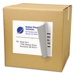 Shipping Labels with TrueBlock Technology, Inkjet Printers, 8.5 x 11, White, 25/Pack