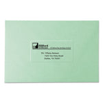 Matte Clear Easy Peel Mailing Lels w/ Sure Feed Technology, Laser Printers, 2 x 4, Clear, 10/Sheet, 50 Sheets/Box