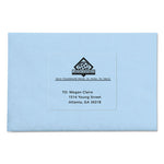 Matte Clear Easy Peel Mailing Labels w/ Sure Feed Technology, Laser Printers, 3.33 x 4, Clear, 6/Sheet, 10 Sheets/Pack