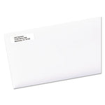 White Address Labels w/ Sure Feed Technology for Laser Printers, Laser Printers, 0.5 x 1.75, White, 80/Sheet, 250 Sheets/Box