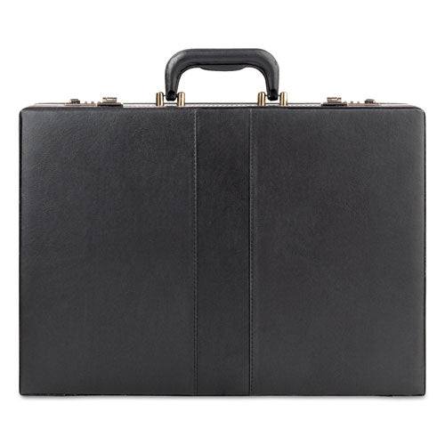 Classic Attache, Vinyl, 12.5 x 4 x 17.5, Black