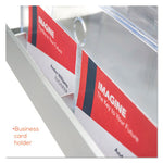 3-Tier Literature Holder, Leaflet Size, 11.25w x 6.94d x 13.31h, Silver