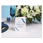 Note Cards with Matching Envelopes, Inkjet, 85 lb, 4.25 x 5.5, Matte White, 60 Cards, 2 Cards/Sheet, 30 Sheets/Pack