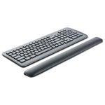 Gel Wrist Rest for Keyboards, 19 x 2, Black