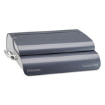 Quasar 500 Electric Comb Binding System, 500 Sheets, 16.88 x 15.38 x 5.13, Metallic Gray