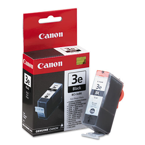 4479A230 (BCI-3E) Ink, 560 Page-Yield, Black