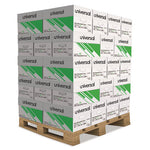 30% Recycled Copy Paper, 92 Bright, 20 lb Bond Weight, 8.5 x 11, White, 500 Sheets/Ream, 10 Reams/Carton, 40 Cartons/Pallet