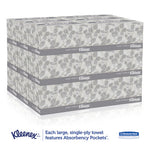 Hand Towels, POP-UP Box, Cloth, 1-Ply, 9 x 10.5, Unscented, White, 120/Box, 18 Boxes/Carton