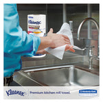 Premiere Kitchen Roll Towels, 1-Ply, 11 x 10.4, White, 70/Roll, 24 Rolls/Carton