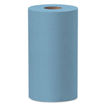 General Clean X60 Cloths, Small Roll, 9.8 x 13.4, Blue, 130/Roll, 12 Rolls/Carton