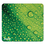 Naturesmart Mouse Pad, 8.5 x 8, Leaf Raindrop Design